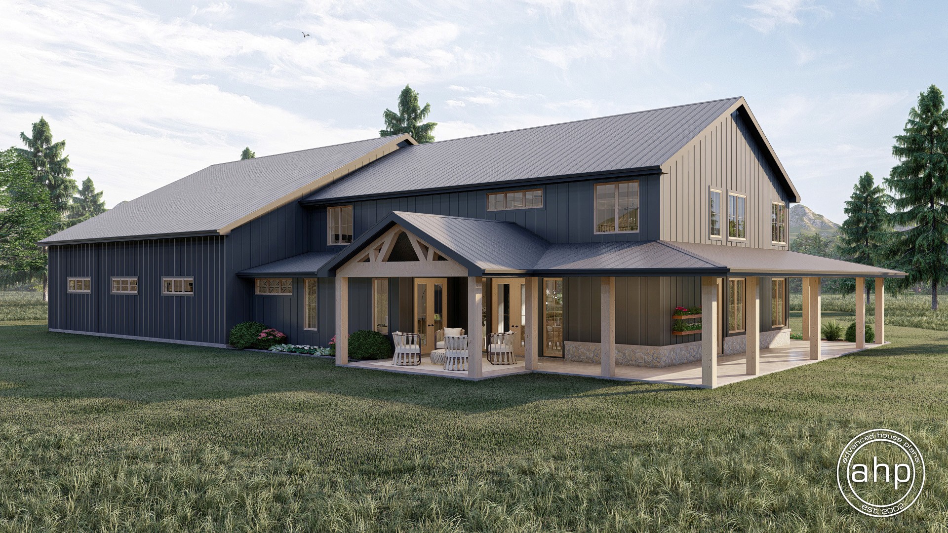 Arlington Heights — Rear Elevation
