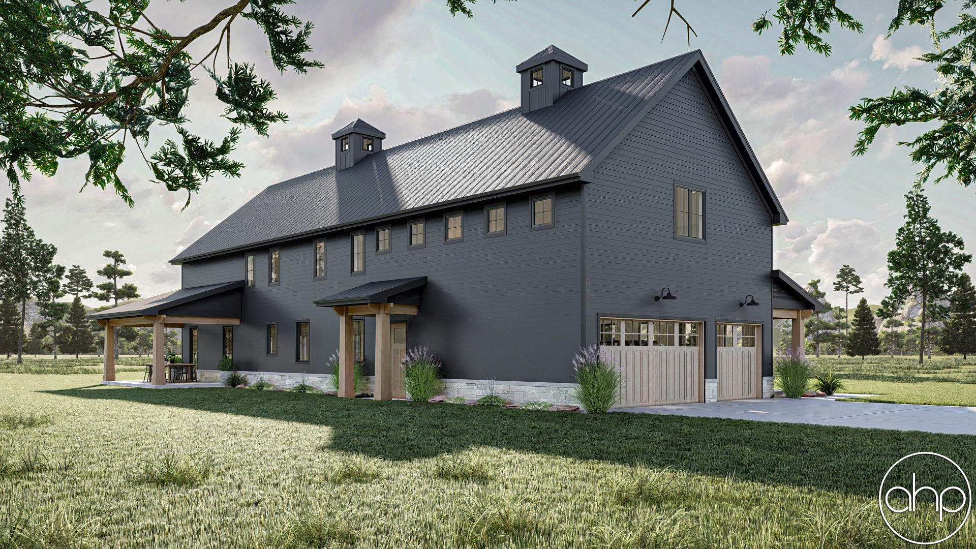 Cottonwood Creek — Side Elevation
