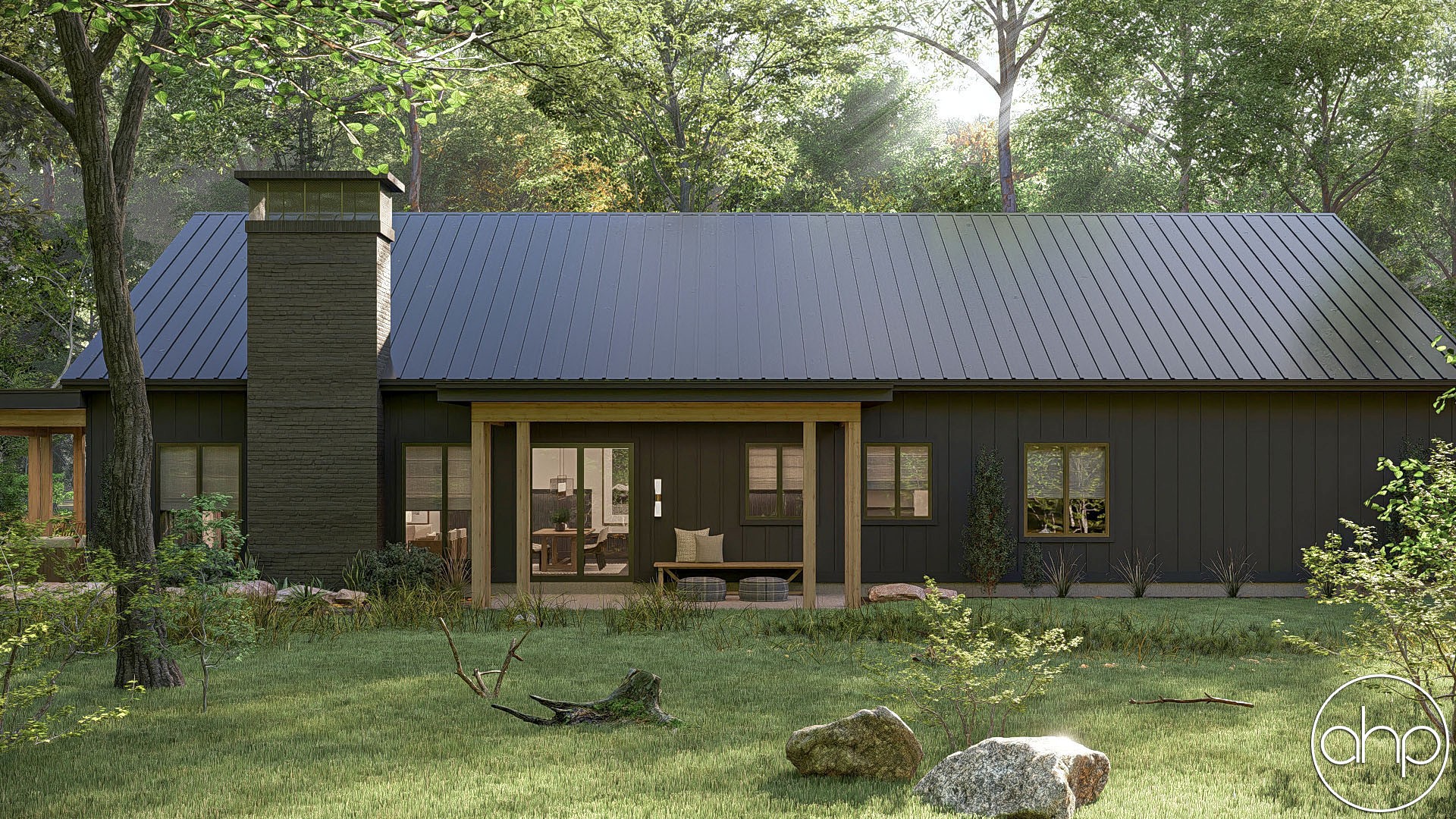 Gotham Park — Rear Elevation