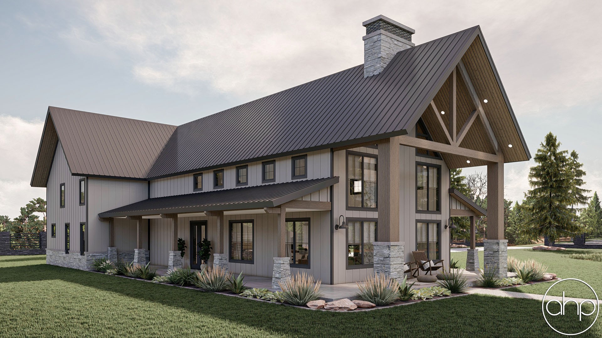Marion — Rear Elevation