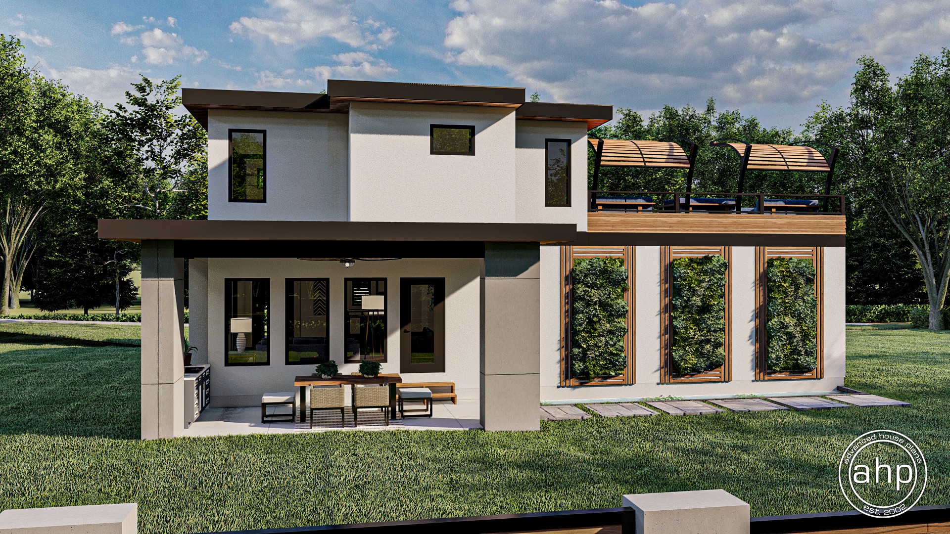 Quinn — Rear Elevation