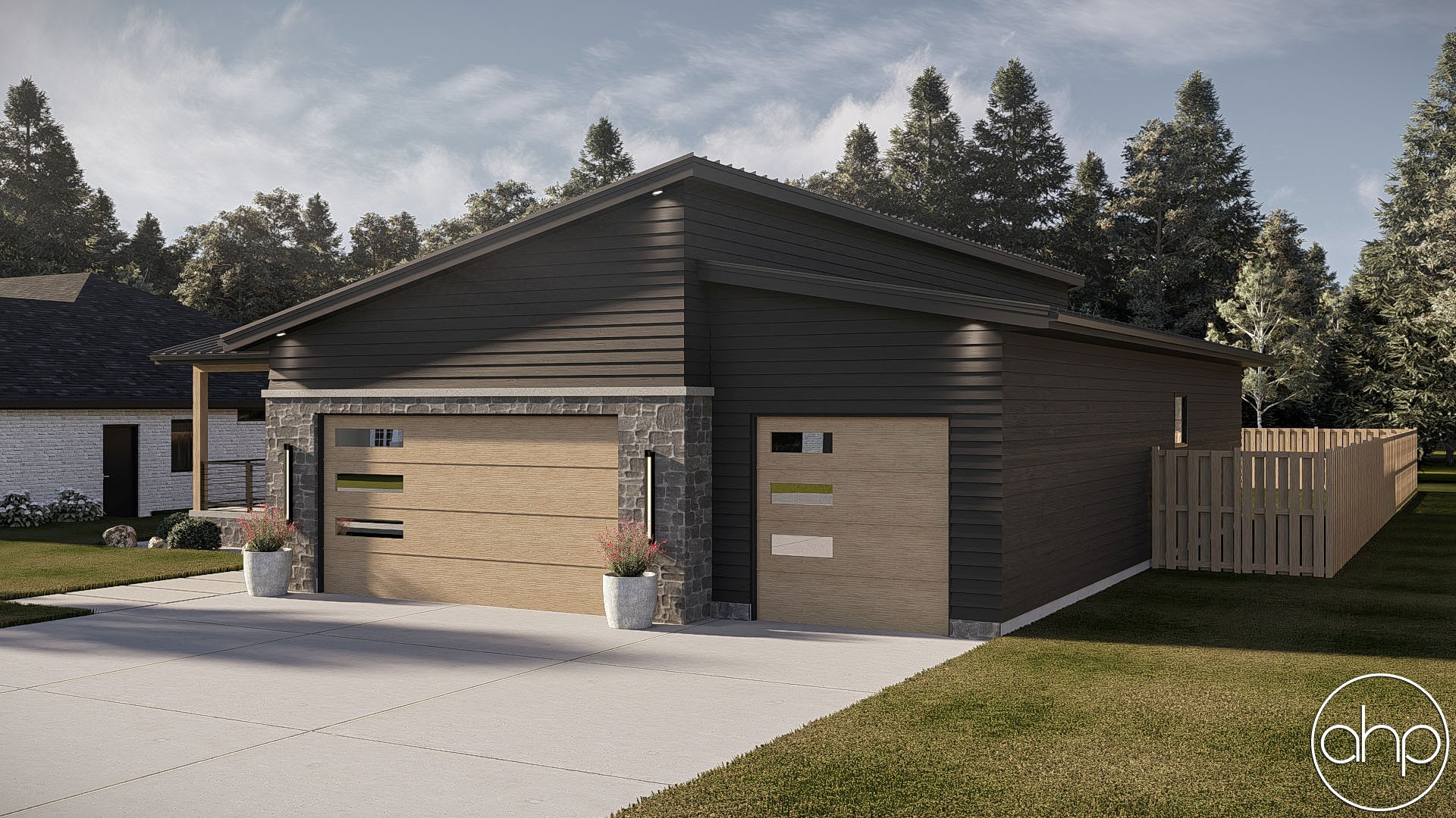 Rockbrook — Side Elevation 2