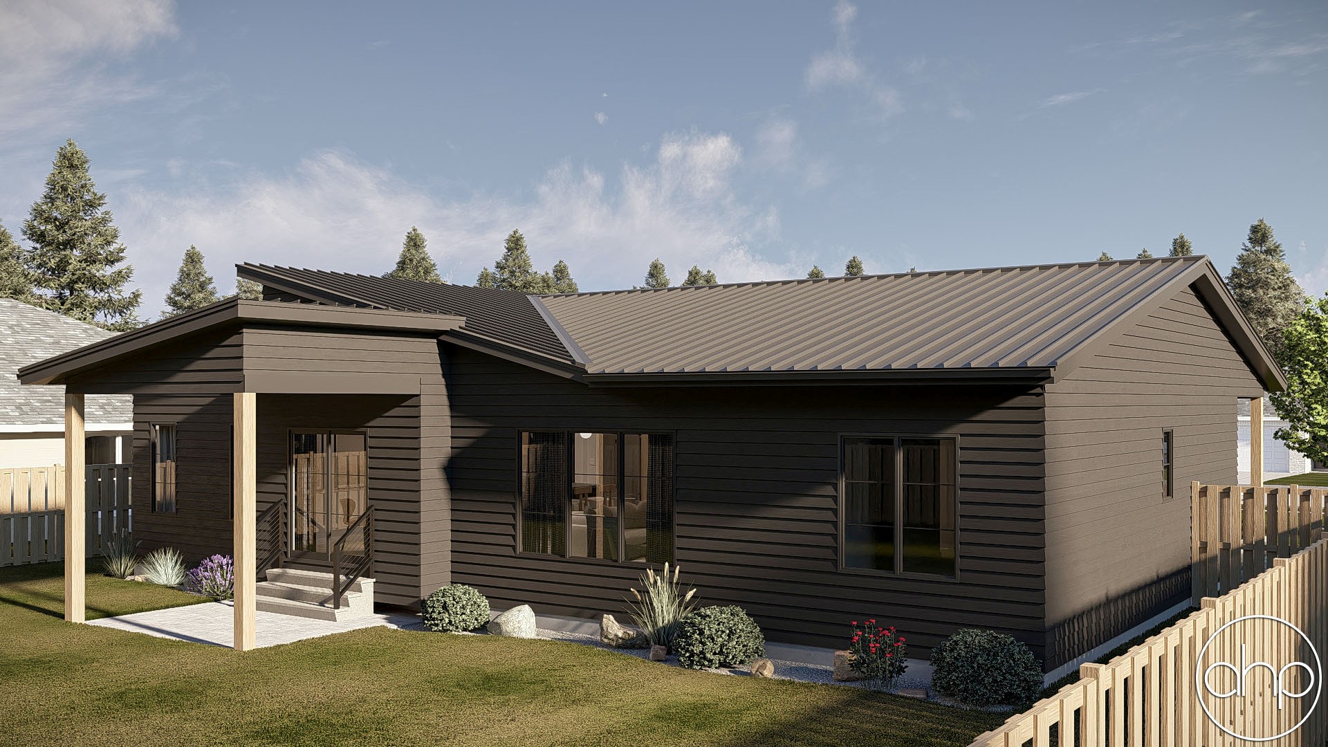 Rockbrook — Side Elevation