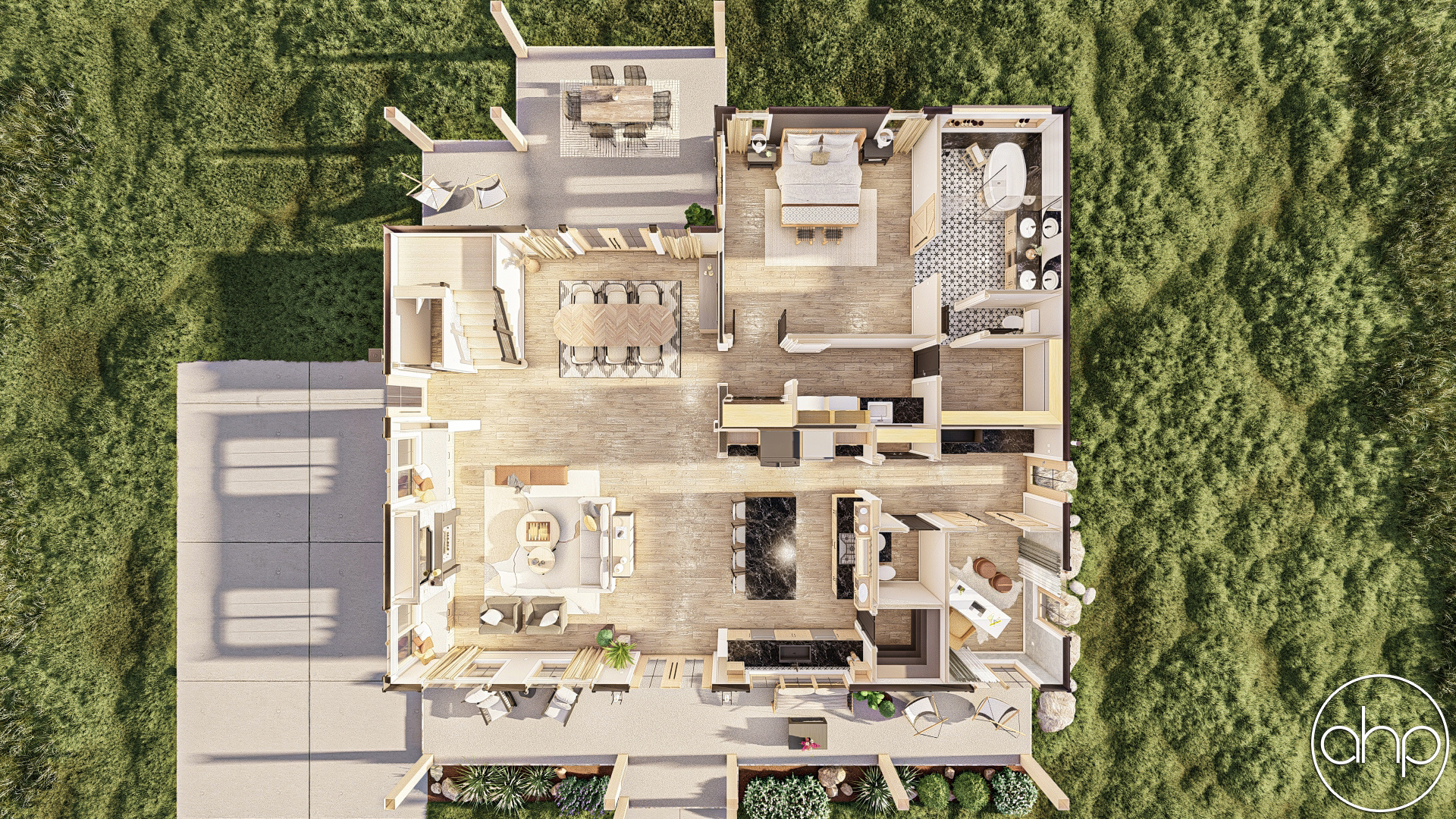 Saratoga — Layout View