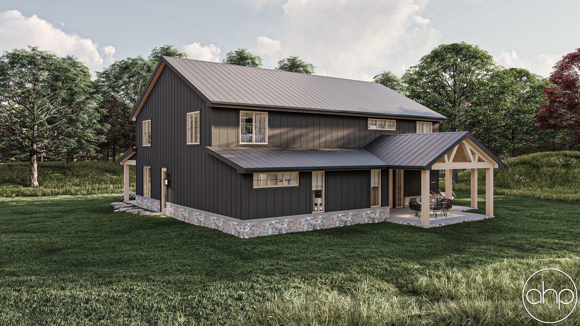 Saratoga — Side Elevation 2