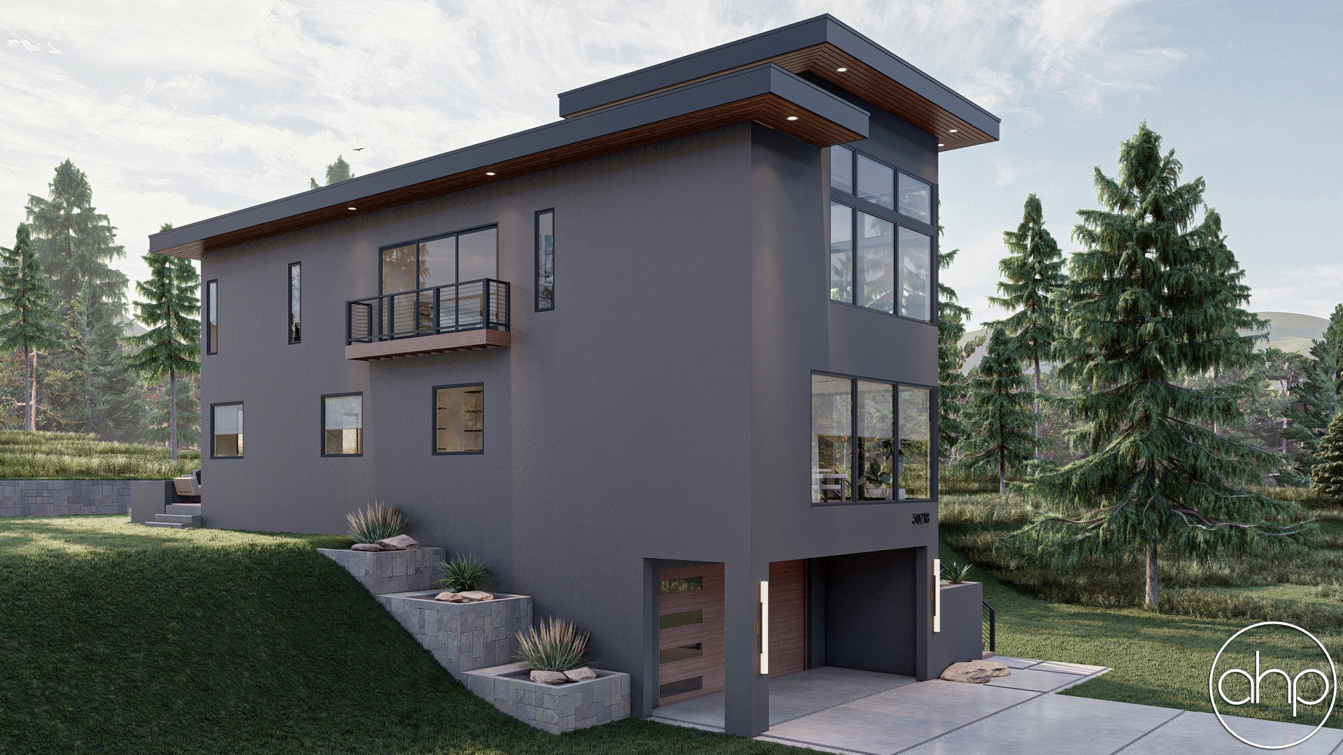Union Square — Side Elevation