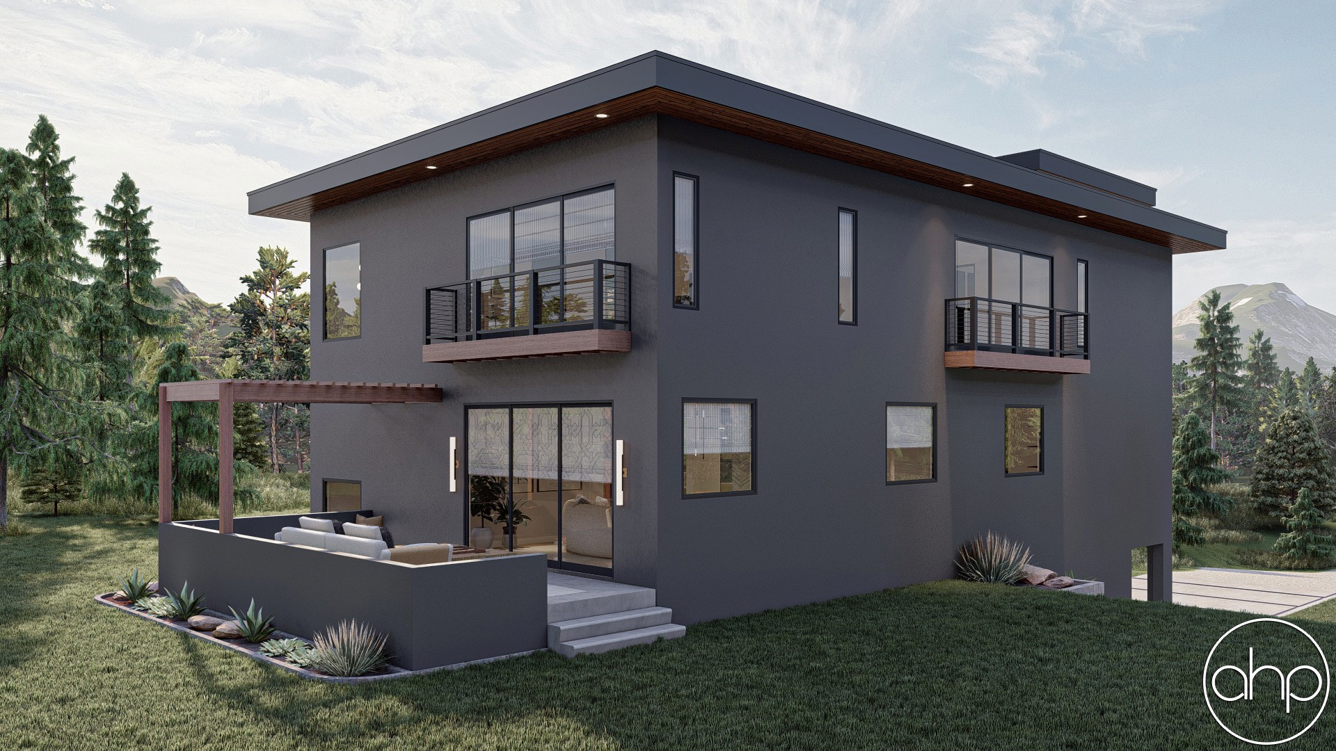 Union Square — Rear Elevation